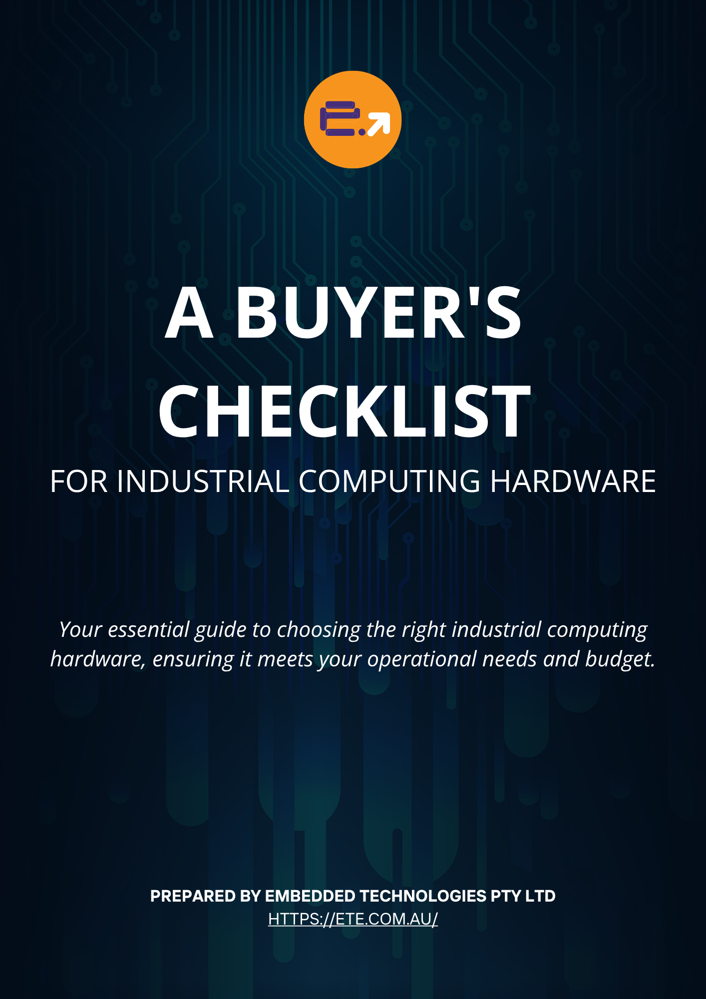 A buyers checklist for industrial computing hardware COVER